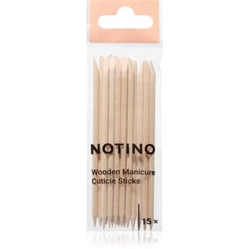 Notino Nail Tools Wooden Manicure Cuticle Sticks drievko na zatláčanie nechtovej kožičky 15 ks