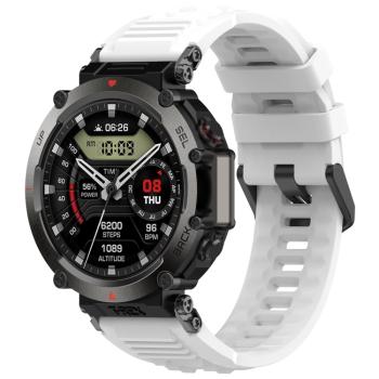 SILICONE Remienok pre Amazfit T-Rex Ultra biely