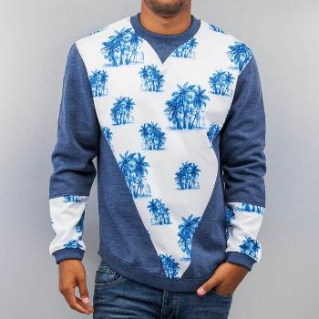 Just Rhyse Palms Sweatshirt Blue - M