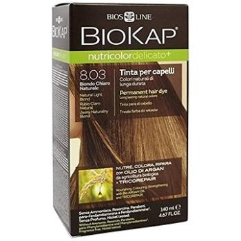 BIOKAP Nutricolor Delicato Natural Light Blond Gentle Dye 8.03 140 ml (8030243011268)