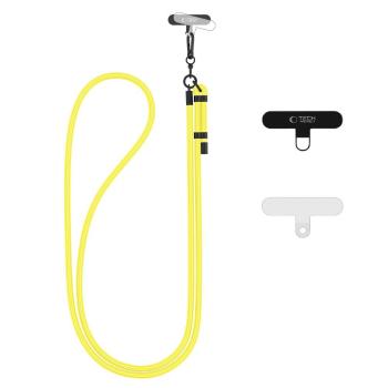 TECH-PROTECT C1S Šnúrka na mobil pod zadný kryt YELLOW