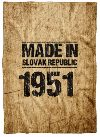 Deka Made In (rok: 1951, Podšitie baránkom: NE)