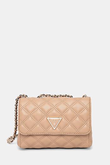 Kabelka Guess GIULLY hnedá farba, HWQG87 48740