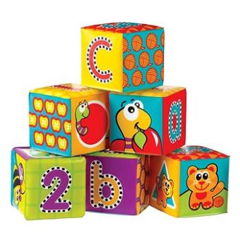 Playgro Mäkké penové kocky nové 6 ks (9321104838384)