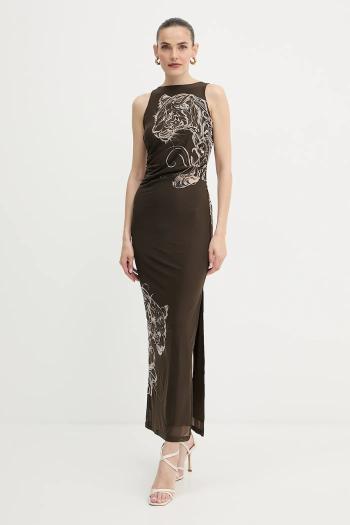 Šaty Guess PENELOPE zelená farba, maxi, priliehavé, W5YK19 KCZC2