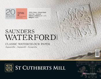 St Cuthberts Mill Saunders Waterford HP+ Skicár 41 x 31 cm 300 g White