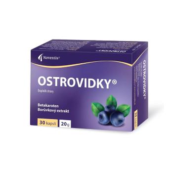 NOVENTIS Ostrovidky pre unavené oči 30 kapsúl