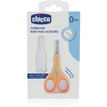 Chicco Baby Nail Scissors körömvágó olló gyerekeknek, lekerekített végű 0 m+ 1 db