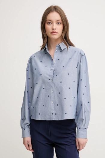 Bavlnená košeľa United Colors of Benetton regular, s klasickým golierom, 5D51DQ0BF