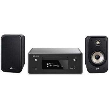 DENON RCD-N10 CEOL Black + Polk Signature S20e Black