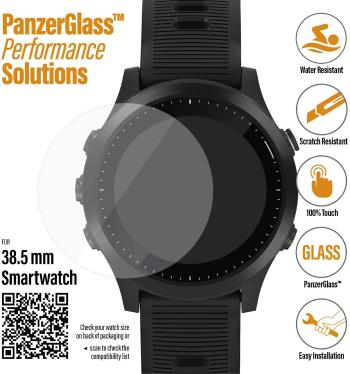 Üvegfólia PanzerGlass SmartWatch üvegfólia  - 38,5mm, átlátszó