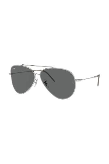 Slnečné okuliare Ray-Ban 0RBR0101S strieborná farba