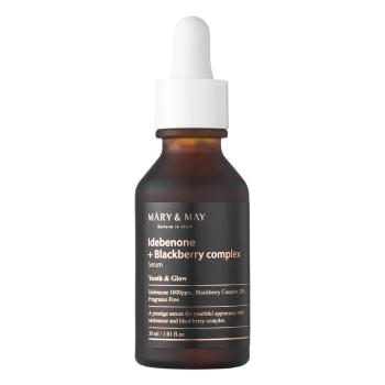 MARY & MAY Antioxidačné pleťové sérum Idebenone + Blackberry Complex (Serum) 30 ml