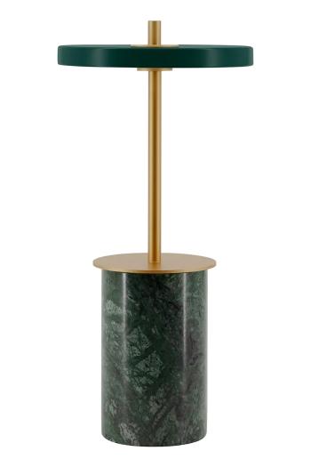 Bezdrôtová led stolná lampa Umage Asteria Move Mini 25,5 cm tyrkysová farba