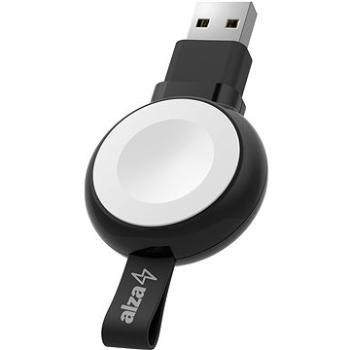 AlzaPower Wireless Watch charger 120 USB-A čierna (APW-CCWFA120AB)