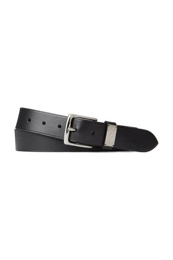 Kožený opasok Polo Ralph Lauren pánsky, hnedá farba, 405931712