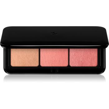 KIKO Milano Multi Finish Trio bronzer a lícenka odtieň 01 - Coral 7 g