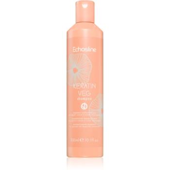 Echosline Keratin veg Shampoo vyživujúci šampón pre obnovu a posilnenie vlasov s aminokyselinami 300 ml