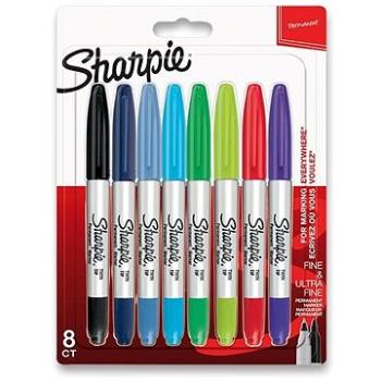 SHARPIE TwinTip, 8 farieb (3026980654092)