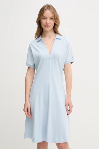 Šaty Tommy Hilfiger mini, áčkový strih, WW0WW44513