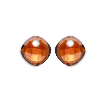 Sparkling Jewels Prívesky na náušnice z citrínu EAGEM38-CC