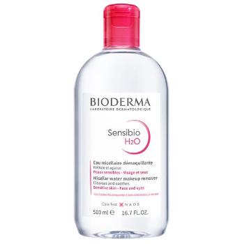 Bioderma Upokojujúca pleťová voda Sensibio H2O (Solution Micellaire) 500 ml