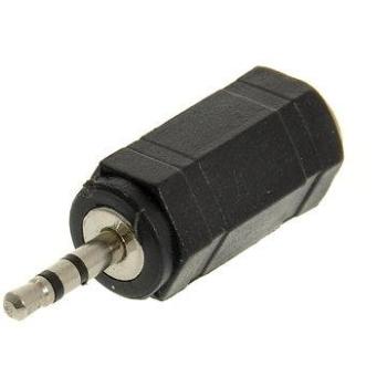 OEM Audio 3.5mm JACK (M) --> 2.5mm JACK (F) čierna (11924406)