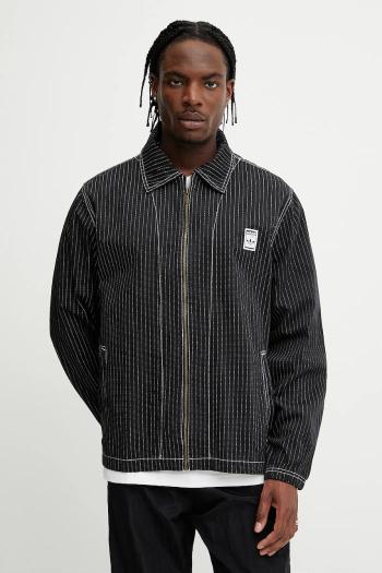 Bavlnená bunda adidas Originals Wabash Nylon Coach čierna farba, prechodná, JP4485