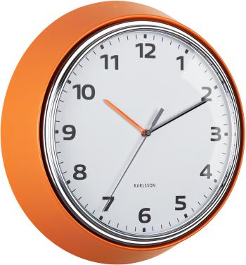 Karlsson Designové nástěnné hodiny KA6006OR
