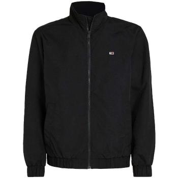 Tommy Jeans  Essential Zip Windbreaker Jacket Black  Bundy Čierna