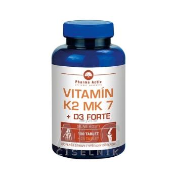 Pharma Activ Vitamín K2 MK 7 + D3 FORTE