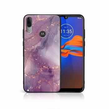 MY ART Silikónový obal Motorola Moto E6 Plus PURPLE (148)