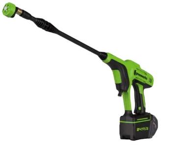 Greenworks (5105307-GW) G24PW Akkumulátoros Magasnyomású Mosó, Zö...