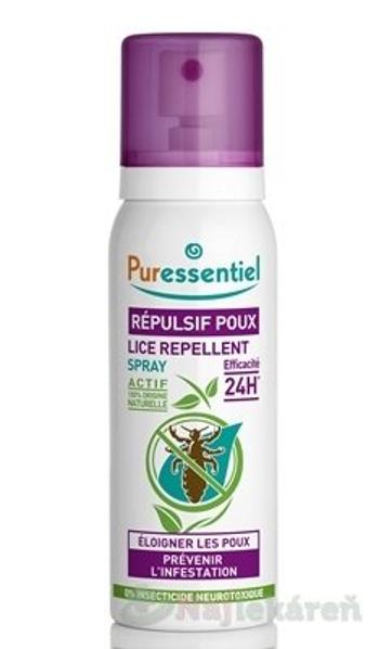 Puressentiel repelent proti všiam 75 ml