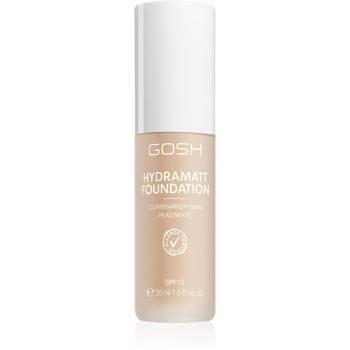 Gosh Hydramatt ľahký hydratačný make-up s matným efektom odtieň 004R Light 30 ml