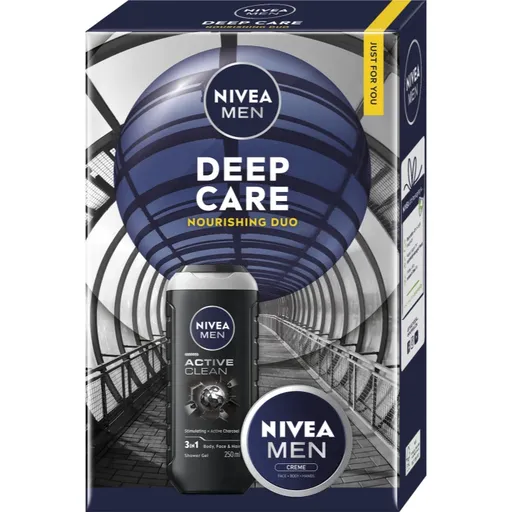 NIVEA MEN Deep Care darčeková sada na telo