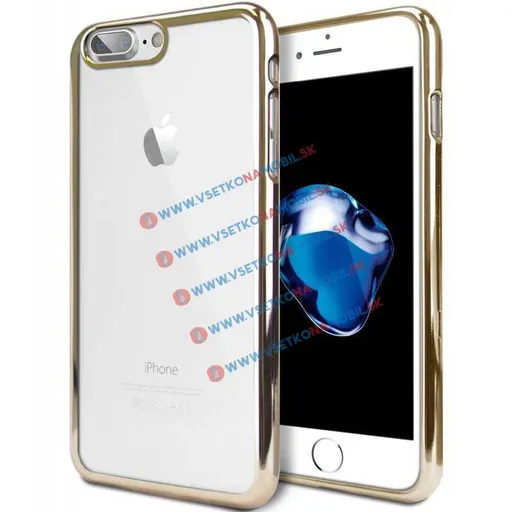 METALLIC kryt pre Apple iPhone 7 Plus zlatý