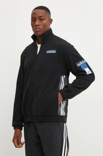 Mikina adidas Originals Puffer Adibreak Tracktop pánska, čierna farba, s nášivkou, IY4847