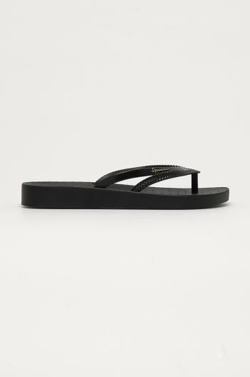 Žabky Ipanema BOSSA SOFT V FEM dámske, čierna farba, na platforme 82840-20766