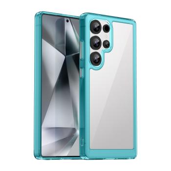 CRYSTAL Ochranný kryt pre Samsung Galaxy S25 Ultra 5G tyrkysový