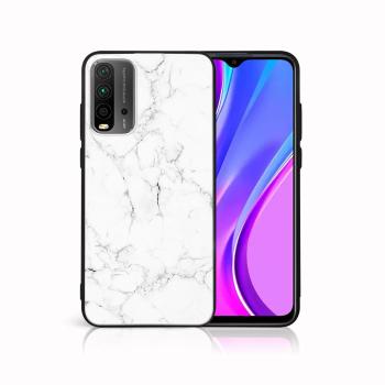 MY ART Ochranný obal Xiaomi Redmi 9T WHITE MARBLE (144)