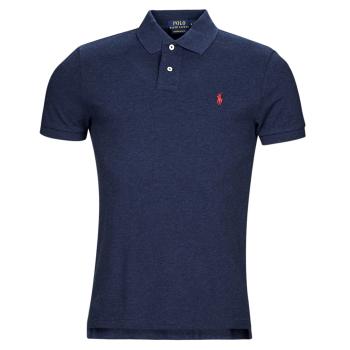 Polo Ralph Lauren  K224SC01-SSKCCMSLM1-SHORT SLEEVE-KNIT  Polokošele s krátkym rukávom Námornícka modrá