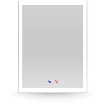 Nezahmlievajúce kúpeľné zrkadlo s LED osvetlením na výšku 80 × 60 cm KZ2 (8595654702773)