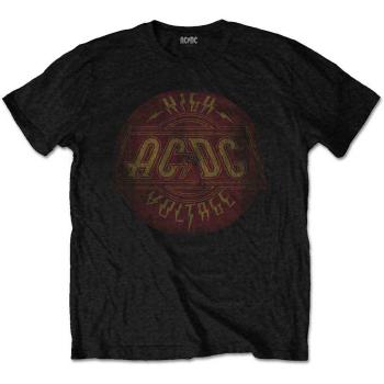 AC/DC tričko High Voltage Vintage Čierna XXL