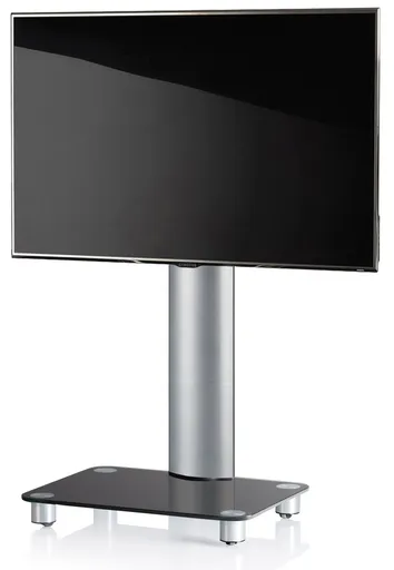 VCM TV stolek Tosal, stříbrný