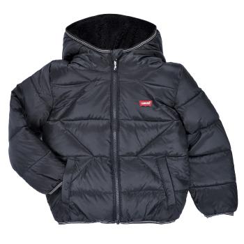 Levis  LVB SHERPA LINED PUFFER JKT  Bundy Čierna