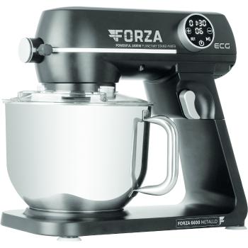 Robot de bucătărie ECG Forza 6600 Metallo Nero, negru