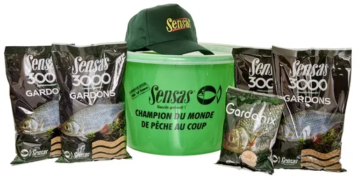 Sensas akčné vedro s kŕmením 3000 gardons (plotica)