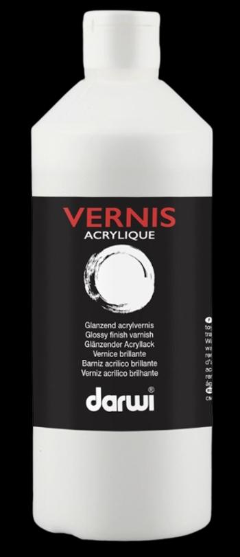 DARWI VERNIS ACRYLIQUE - Akrylový lak bezfarebný lesklý 0,5 L
