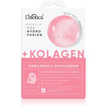 L’biotica PGA Hydro Fusion + Collagen intenzívna hydrogélová maska s vyhladzujúcim efektom 1 ks